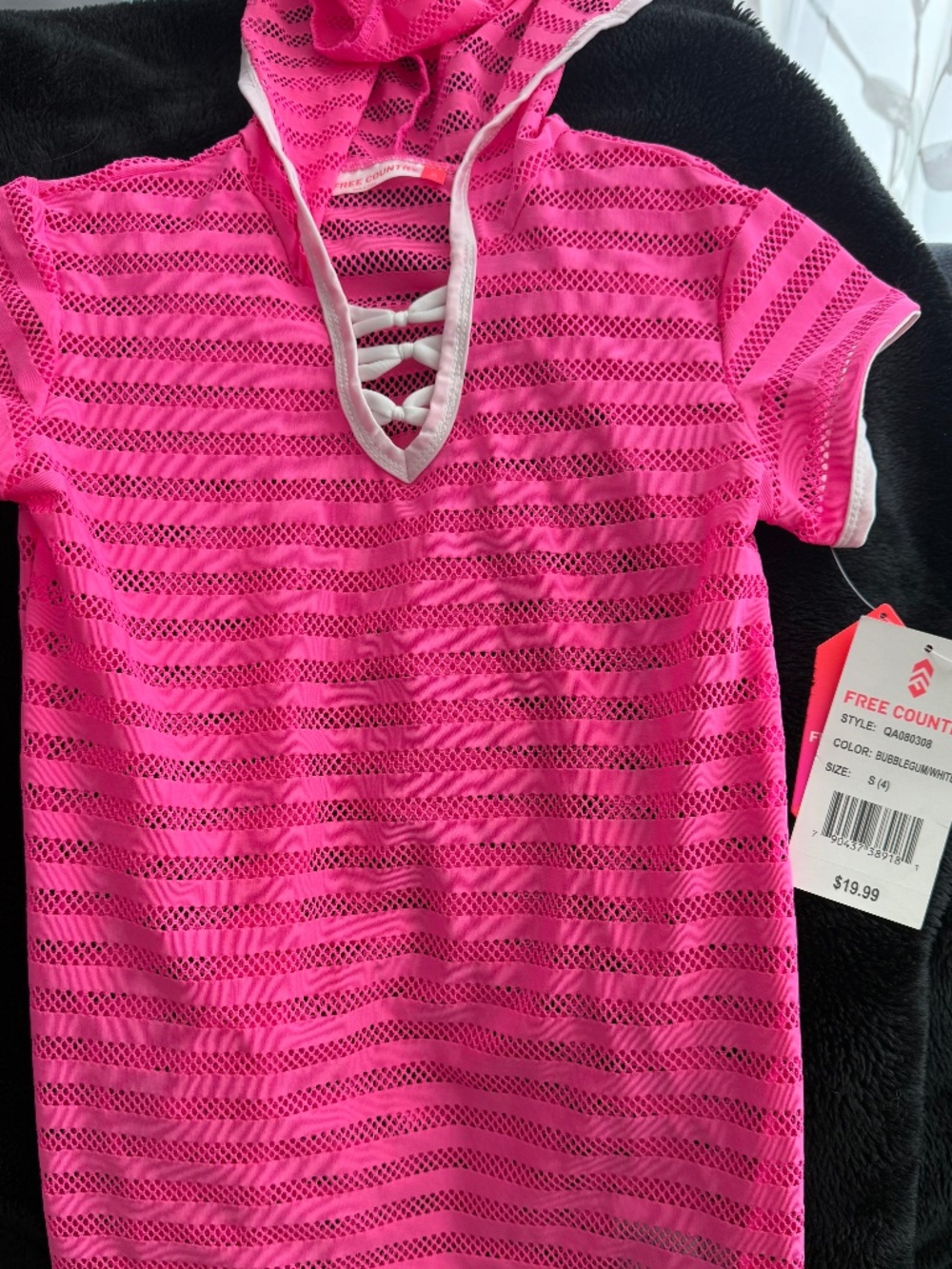 Pink Bathing suit coverup size 4 (s)